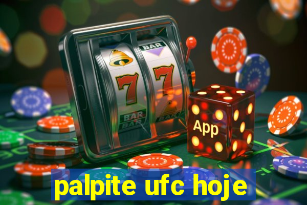 palpite ufc hoje